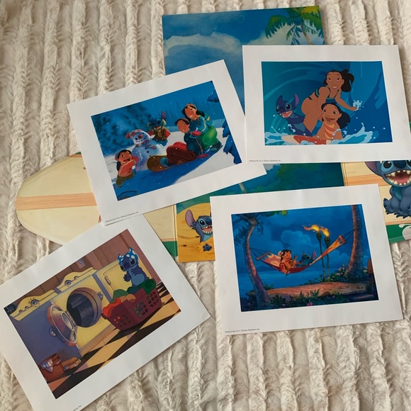 Disney’s Lilo and Stitch Limited Edition Exclusive Lithograph Portfolio … - Picture 1 of 16